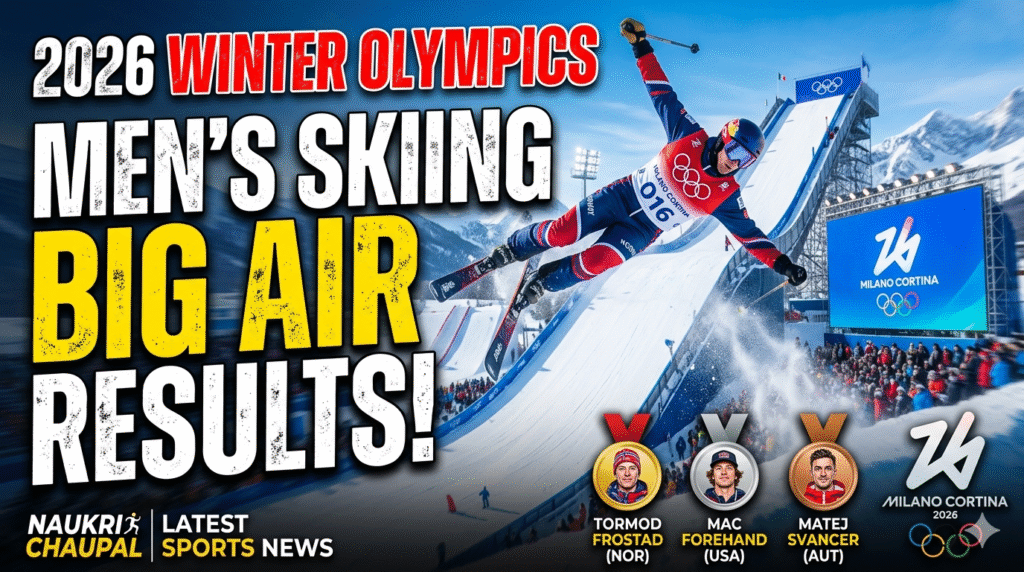 2026 winter olympics men's freestyle skiing big air results
